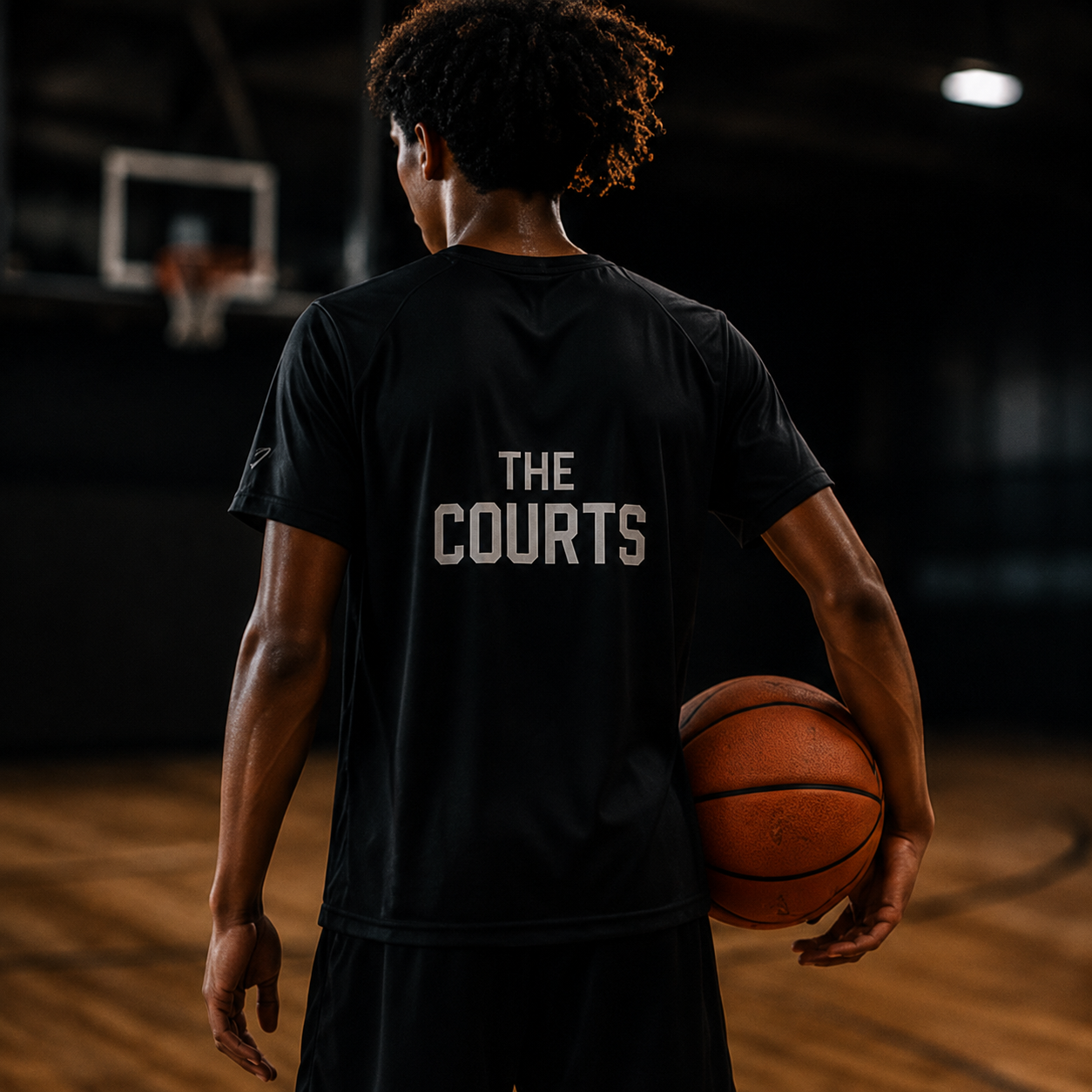 A close, candid moment of an athlete mid-effort during a private training session.